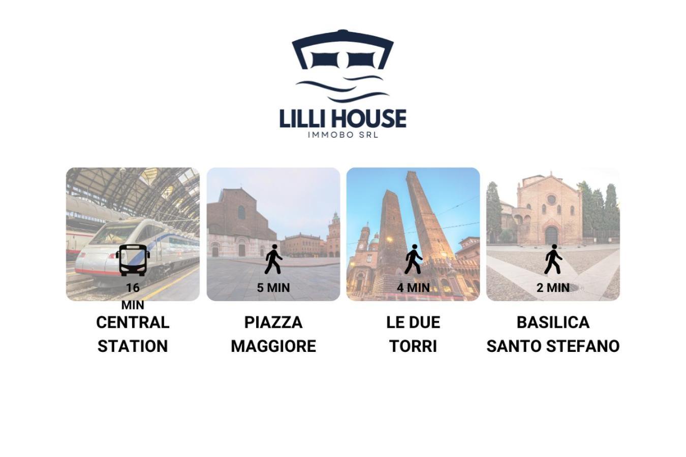 Lilli House - Suite In The Heart Of Болоня Екстериор снимка